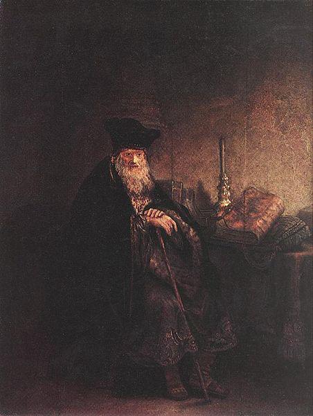 REMBRANDT Harmenszoon van Rijn Self-portrait as a Young Man oil painting image